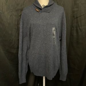 Mens Original Weatherproof Vintage Blue XXXL Sweater